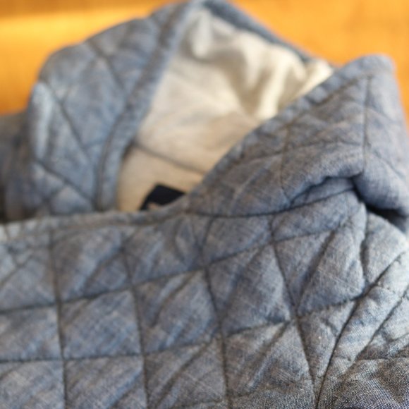 Baby Gap | Quilted Denim One-Piece Jacket - Picture 3 of 4